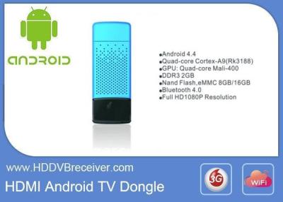 Cina risoluzione completa astuta 1080P Bluetooth 4,0 della scatola DDR3 2GB di androide IPTV di 5V 2A in vendita