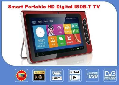 中国 LCD のパネルが付いているデジタル ISDB の受信機を持つ携帯用 HD デジタル TV プレーヤー 販売のため