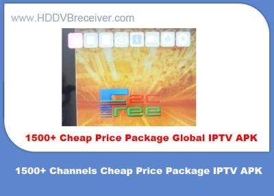 China 1500+ Channels IPTV Android App Android Television App Dual Core for sale