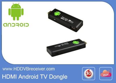 China Doppelkern-androider Smart Fernsehkasten/intelligente Android IPTV Dongle-Unterstützung 3G, E-Mail zu verkaufen