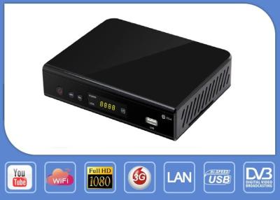 China 30W 61W 70W 3G LAN DVB S2 de Satellietcodeur van TV van Ontvangersethernet Te koop