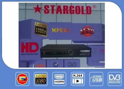 Chine Récepteur satellite de STARGOLD DVB S2/décodeur de l'Internet TV TNTsat ouvert sur 19.2E à vendre