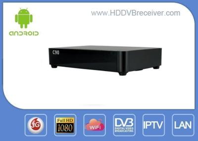 China Amlogic S805 Quad Core Android DVB T2 Terrestrial Receiver Support WiFi , 3G , XBMC for sale