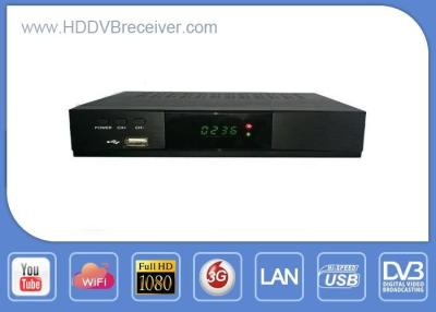 China Dual - Core Internet Satellite Receiver HD Set Top Box Digital TV Receiver for sale