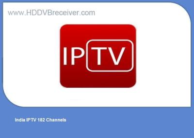 China 182 Channels India Android IPTV APPs Programs Package / TV Channels Android App for sale