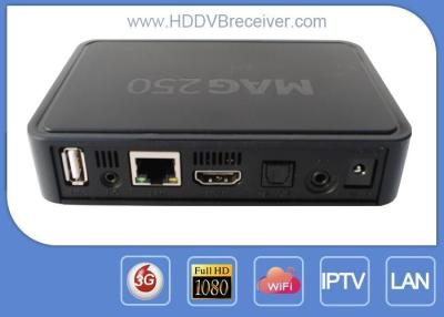 China CAJA androide Engima2 1080p 720p 576p de Linux MAG250 Smart IPTV para Europa en venta