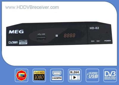 中国 MEG HD DVB の T2 の地球受信機 H.264 との、USB、HDMI、同軸 Scart 販売のため