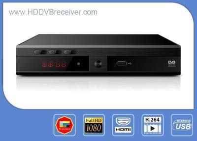 China MPEG4 1080P HD ISDB Receiver CPU Internal Support  USB PVR 50 ~ 60 Hz for sale