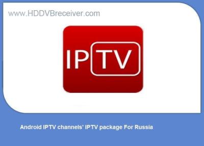 China 181 Russia Channels' Android IPTV Package , Android IPTV APP HBO HD for sale