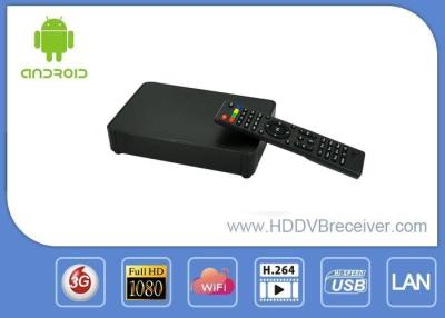 China Sintonizador lleno de Seg RF de Smart IPTV del receptor combinado quad-core androide de la caja DVB en venta