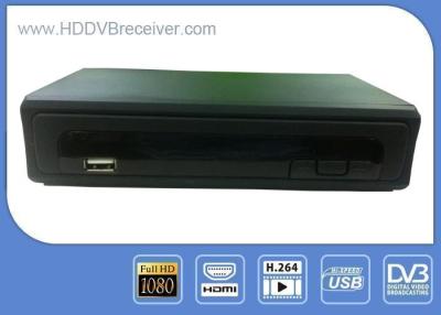 China Multi Language Plastic Case HD S2 + DVB T2 Terrestrial Receiver  / Mpeg4 Set Top Box for sale