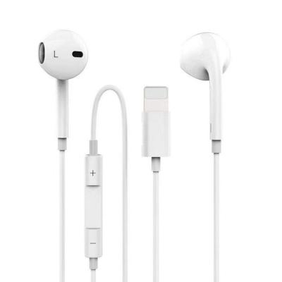 China Factory Direct Original Quality In-Ear Mobile Handsfree Wired Headset Plug And Play For Iphone 12 Music Call Wired Earbud Headset for sale