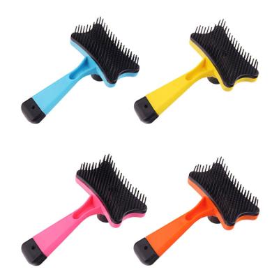 China Hot Selling Amazon Small Animals Pet Brush For Dogs Dog Grooming Brush Plastic Dog Grooming Brush for sale