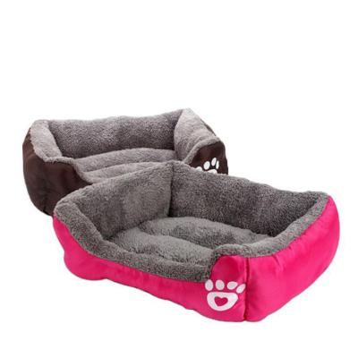 China Factory Made Waterproof Breathable Heating Manufacturer Luxury Pet Sofa Bed Plush Cotton Pet Beds for sale