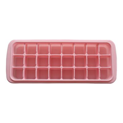 China 0186 Square 36 Cell 24 Cell Silicone Ice Tray Household Cooler Food Grade Ice Cube Mold Sustainable Chocolate Cookie Mold for sale