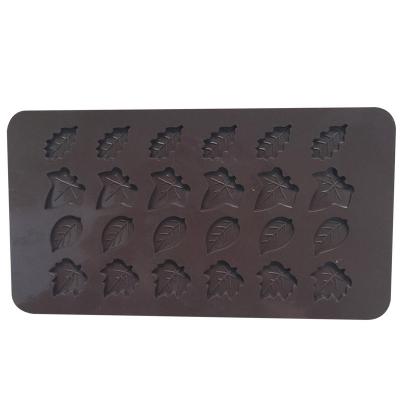 China 0490 24 Mini Hole Sheet Fondant Sheet Mold DIY Chocolate Candy Cake Viable Silicone Baking Molds for sale