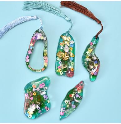 China 0282 DIY Retro Crystal Epoxy Special Shaped Earrings Sustainable Silicone Pendant Mold for sale