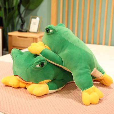 China Plush Toys Wholesale Frog Stuffed Plush Toy Animal Frog Toys Plush Toy 15/40/60cm for sale