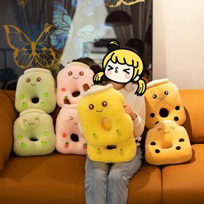 China 30cm plush skin boba plush toys milk tea sleep pillow hug cushion for sale