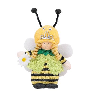 China Plush Toy Gift For Kids Bee Doll With Wings Plush Shaped Cute Plush Doll Toys for sale