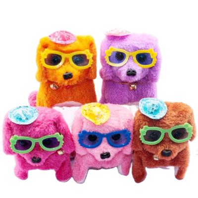 China Cute Fun Plush Dog Toy Dog Electronic Dancing Talking Baby Toys Interactive Educational Toy for sale