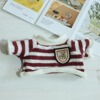 China Wholesale Plush Doll Accessories Clothes 20cm Plush Toy Clothes for sale