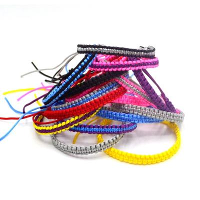 China Ethnic Hot Sale Cheap Handmade Braided Boy And Multicolored Gril Friendship Bracelets for sale