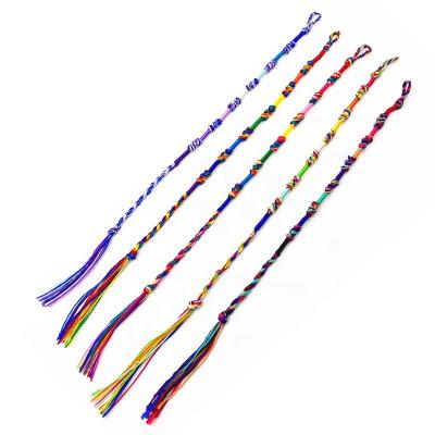 China 100% Handmade Woven Blends Ethnic Current Ethnic Color Cheap Rope Friendship Bracelet For Sale for sale