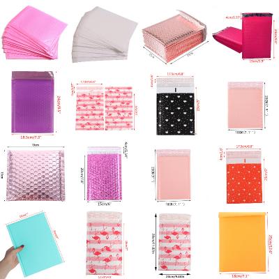 China Shockproof Waterproof Tearproof Custom Logo Mounted Gold Metallic Mailer Flat Mailing Envelope Padded Mailing Bags Bubble Mailing Bag Poly Kraft for sale