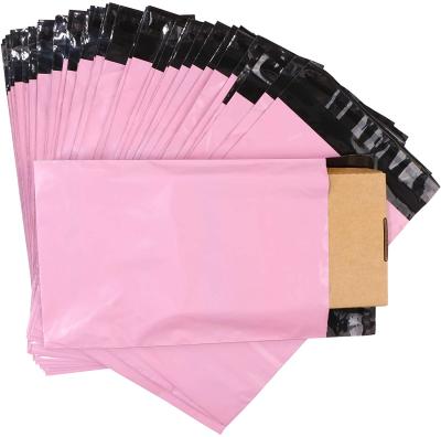 China Wholesale Tear-proof/Poly Strong Adhesive Opaque Interesting Printing Double Pink Tape Self Adhesive Custom Express Shipping Waterproof Ad for sale