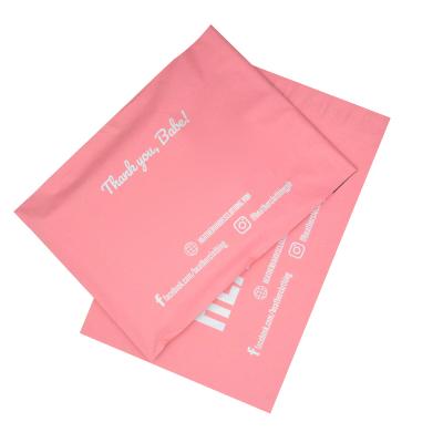 China Tear-proof/Nice Strong Adhesive Opaque Printing Custom Logo Printed Express Recycled Black Messenger Bags Clothes Shipping Package Envelope Poly Mailer Polymailer Mailing Bag for sale