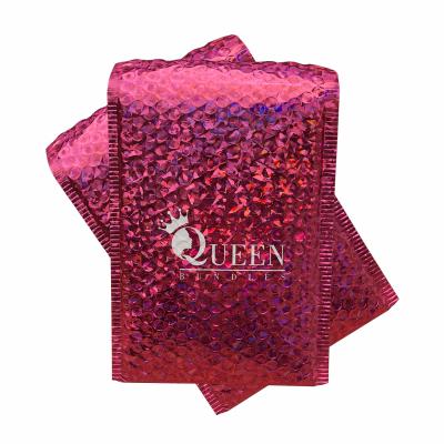 China Shockproof Waterproof Tearproof In Stock Customized Color And Size Bubble Mailer Mounted Gold Padded Envelopes Bag Metallic Bubble Mailer Poly for sale