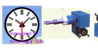 China movement mechanism motor for outdoor tower clock of three hand needles econd hand-GOOD CLOCK (YANTAI) TRUST-WELL CO LTD for sale