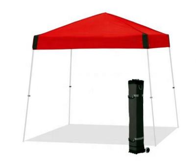 China Cheap Easy Up Exhibition Steel Pop Up Canopy With Gazebo Guard Lock Middle Trade Show Tent for sale