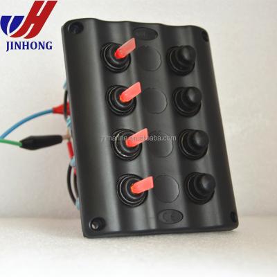 China New DC 12V 4 way LED Marine Car Boat Toggle Switch panel spst ON/OFF inverter for sale