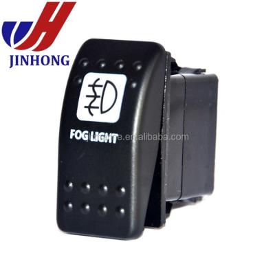 China Electronic/Marine/Jeep/Boat 12V Dual LED Backlit Waterproof Backlit Rocker Switch for sale