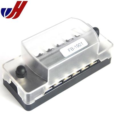 China Independent Low Voltage Fuse Cutout 6 Circuit ATO And ATC Fuse Block for sale