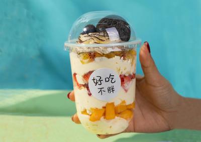 China el ANIMAL DOMÉSTICO disponible del helado de 500ml 16oz ahueca la taza en forma de 