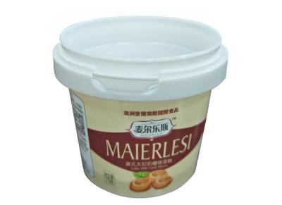 China 180ml Tamper-evident Closure Round Waterproof Small Yogurt Cups With IML label Printing for sale