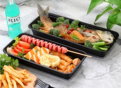 China längere pp. Essenstablette 1350ml~3800ml für tragende Fische/Grill zu verkaufen