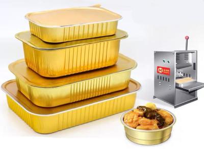 Chine 750ml 26oz Bento Aluminium Foil Containers à emporter à vendre