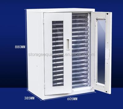 China Steel filing cabinet 20drawers a4 paper office metal filing locker for sale