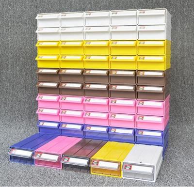 China Modern stackable plastic parts drawer and industrial clear plastic box for sale