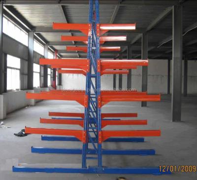 China china factory warehouse cantilever rack steel pipe storage corrosion protection for sale