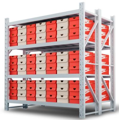 China Customizable Corrosion Protection Storage Shelves Garage Metal Racks Supermarket for sale