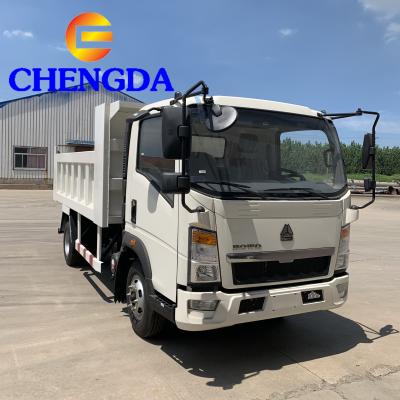 China New Used 4*2 5Ton 8 Ton Howo Mini Light 6200*2200-1900 Dump Truck for sale