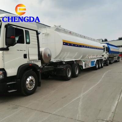 China Truck Trailer 3 Axle New Used Fuel Trailer Fuel Tanker Semi Truck Trailer for sale