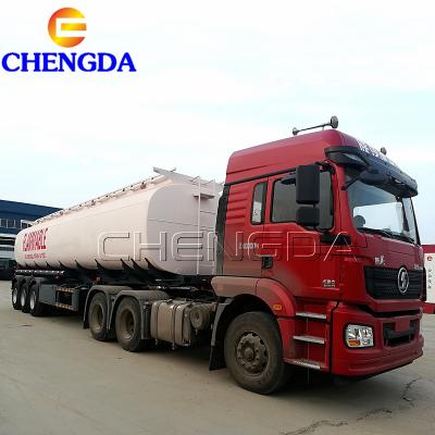 China Brand New Truck Trailer 3 Axles 35000 Liters Oil Fuel Tank Trailer for sale