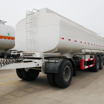 China Truck Trailer 3 Axles 20000 Liter Steel Drawbar Tank Semi Trailer for sale