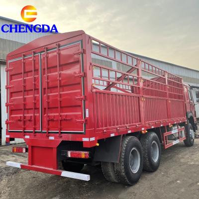 China Refurbished Sinotruck 371 40 Ton 375HP 6x4 30 Used Cargo Trucks 10500*2500*3300 for sale